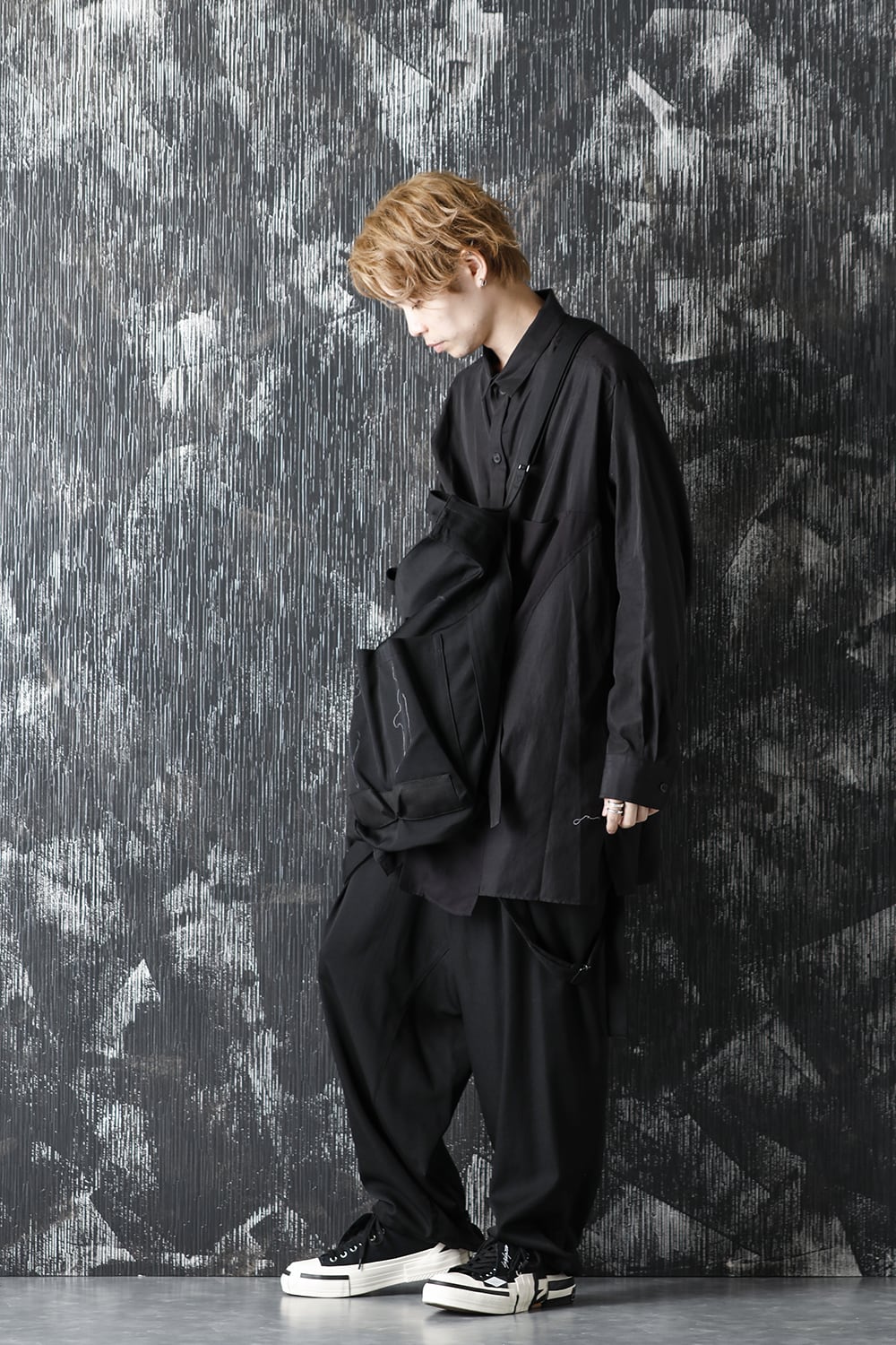 レイヤード ガセット ベスト バッグ B