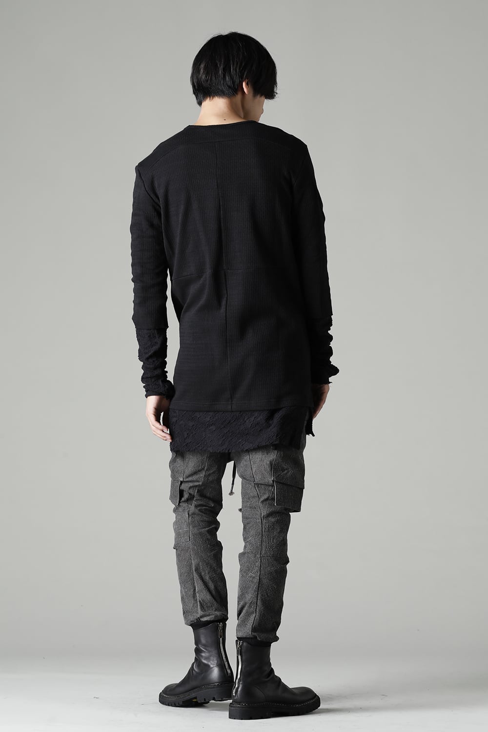 Dimple Washer Cotton Stretch Rip-Stop Multi-Pocket Cargo Jog Pants dust