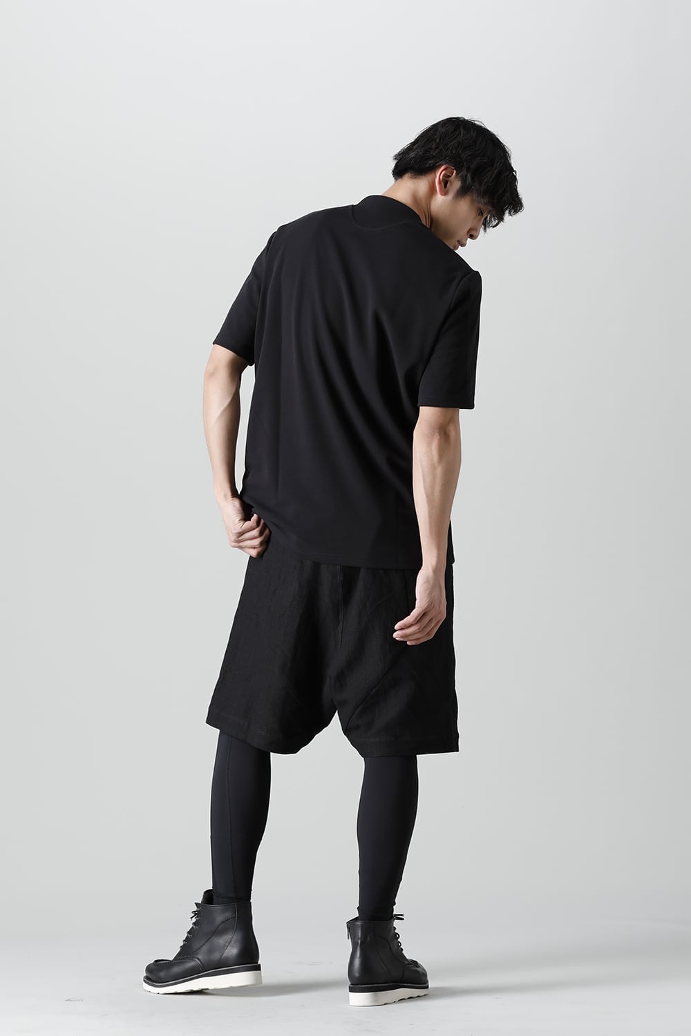 Short sleeve loose fit soft jersey Black