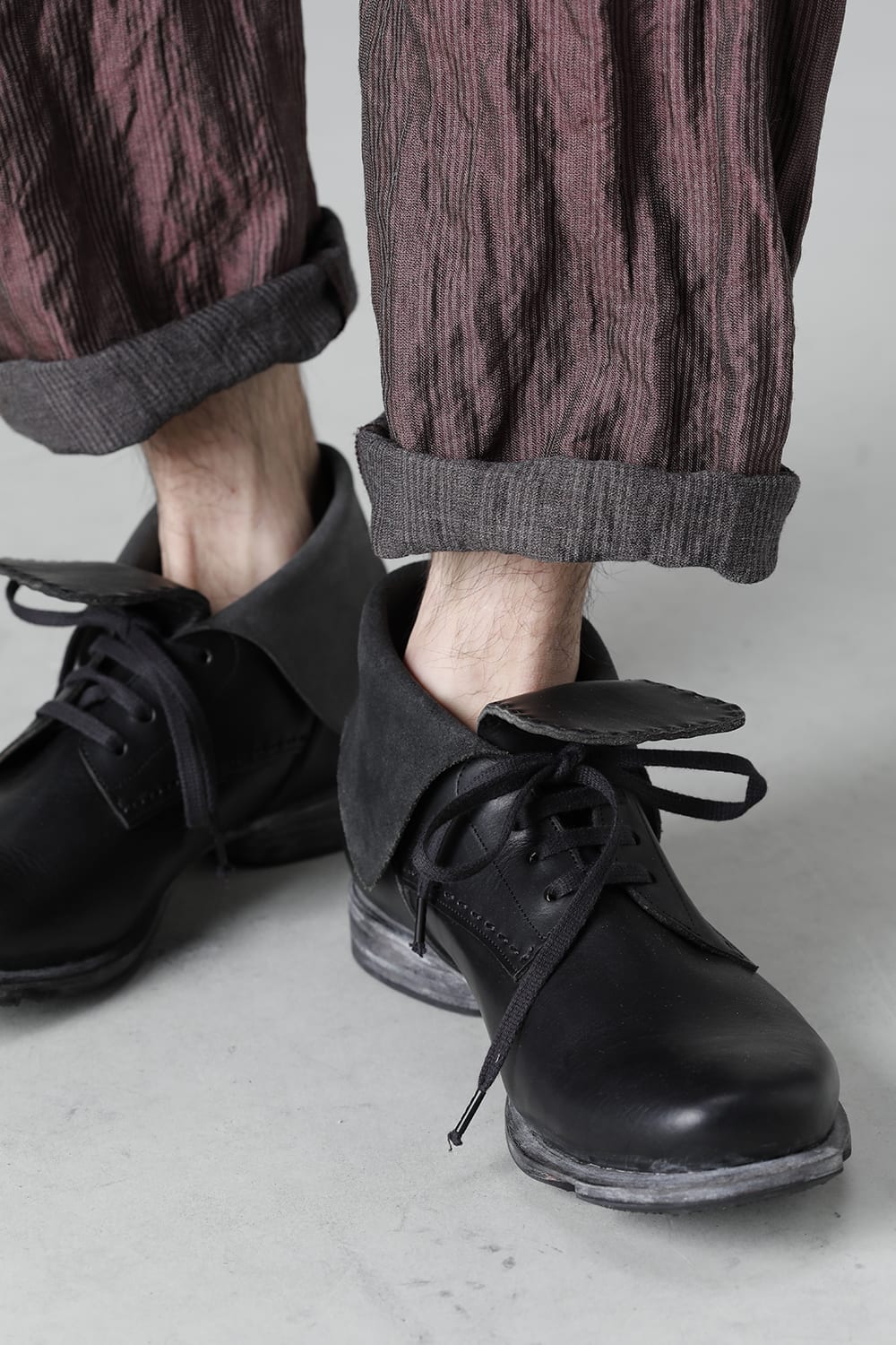 Ankle shoes Calf leather Black