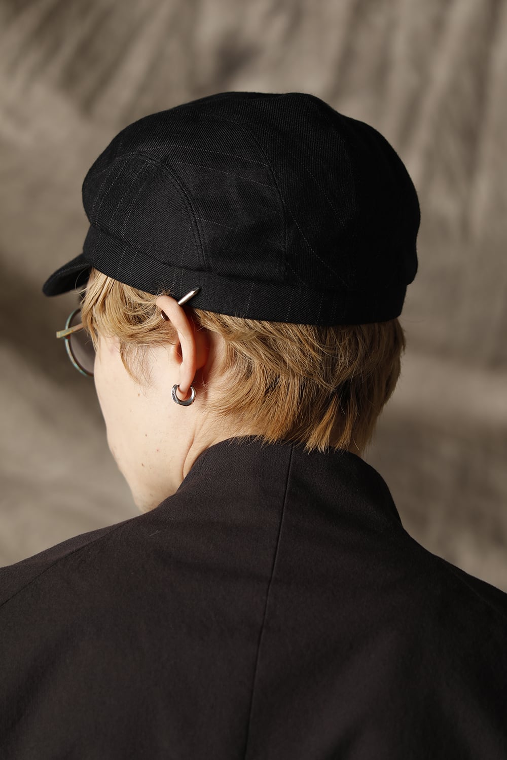 Jet Cap Black Stripe