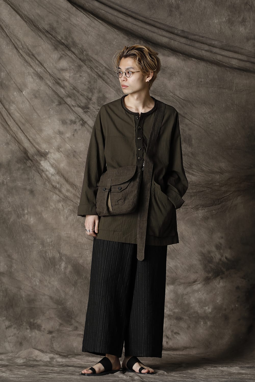 メディックバッグ リネンコットンノマドチェック