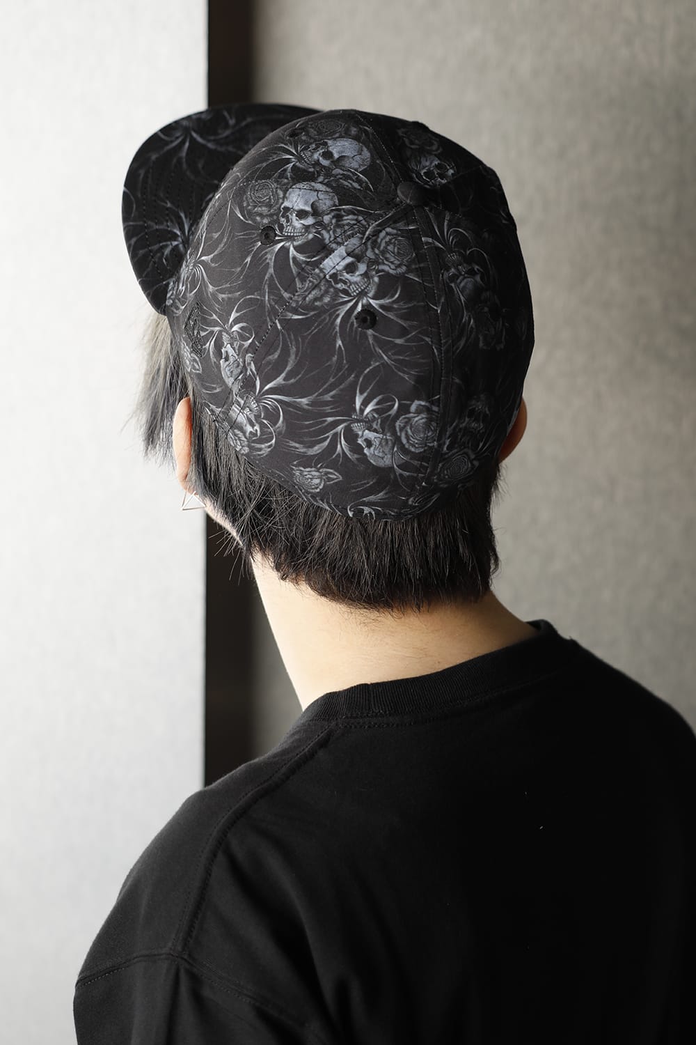 New Era × Yohji Yamamoto 59FIFTY YY Transcription print cap