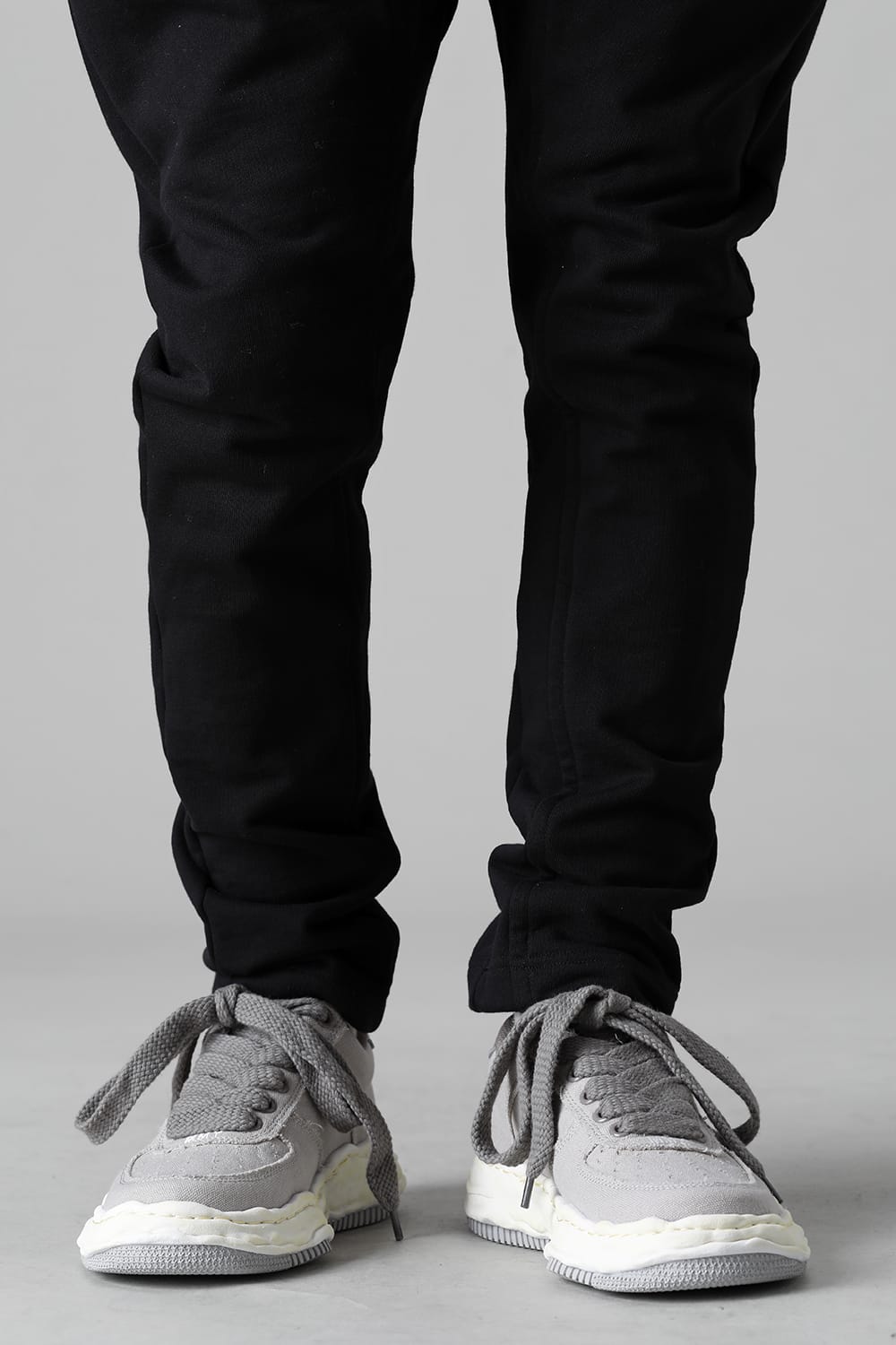 -ウェイン ロー- オリジナルソール ウォッシュド キャンバス ロートップ スニーカー Gray