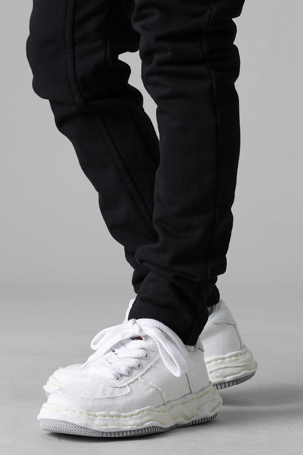 -ウェイン ロー- オリジナルソール ウォッシュド キャンバス ロートップ スニーカー White