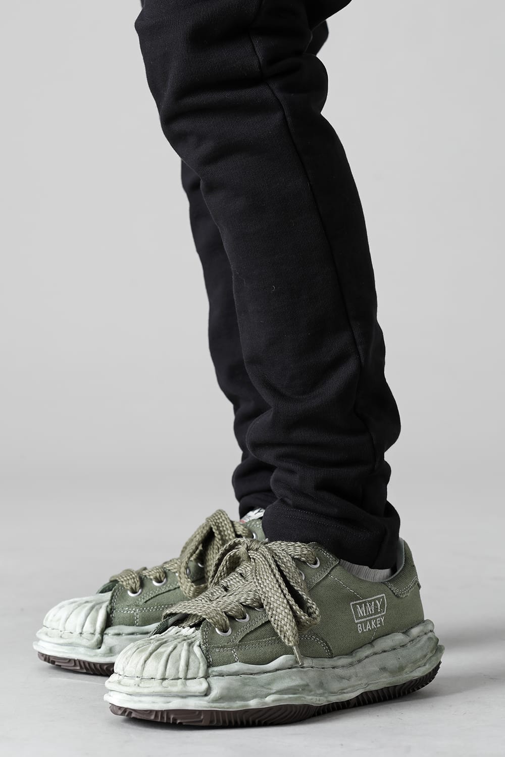 -BLAKEY Low- Original STC sole over dyed canvas Low-Top sneakers Green