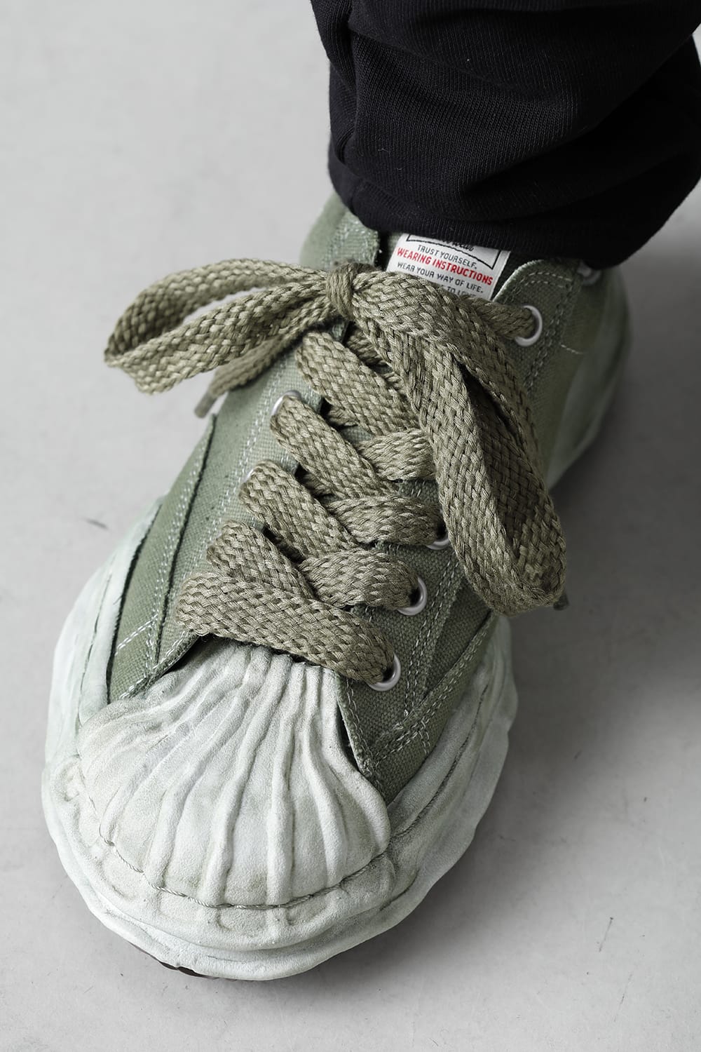 -BLAKEY Low- Original STC sole over dyed canvas Low-Top sneakers Green