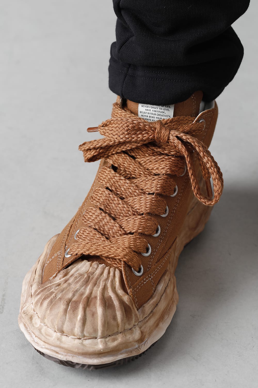 -BLAKEY High- Original STC sole over dyed canvas High-Top sneakers Brown