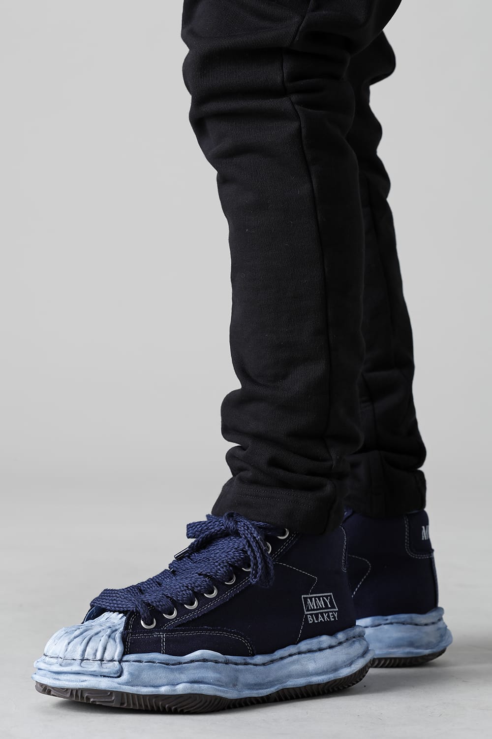 -BLAKEY High- Original STC sole over dyed canvas High-Top sneakers Navy