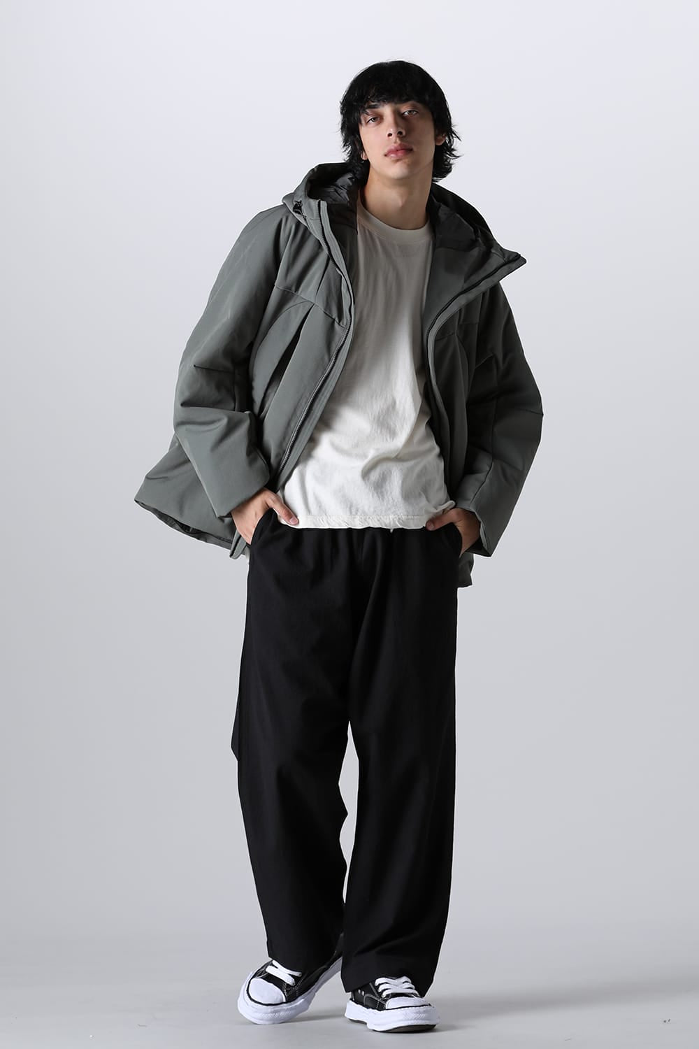 Heating Hooded Blouson Foliage