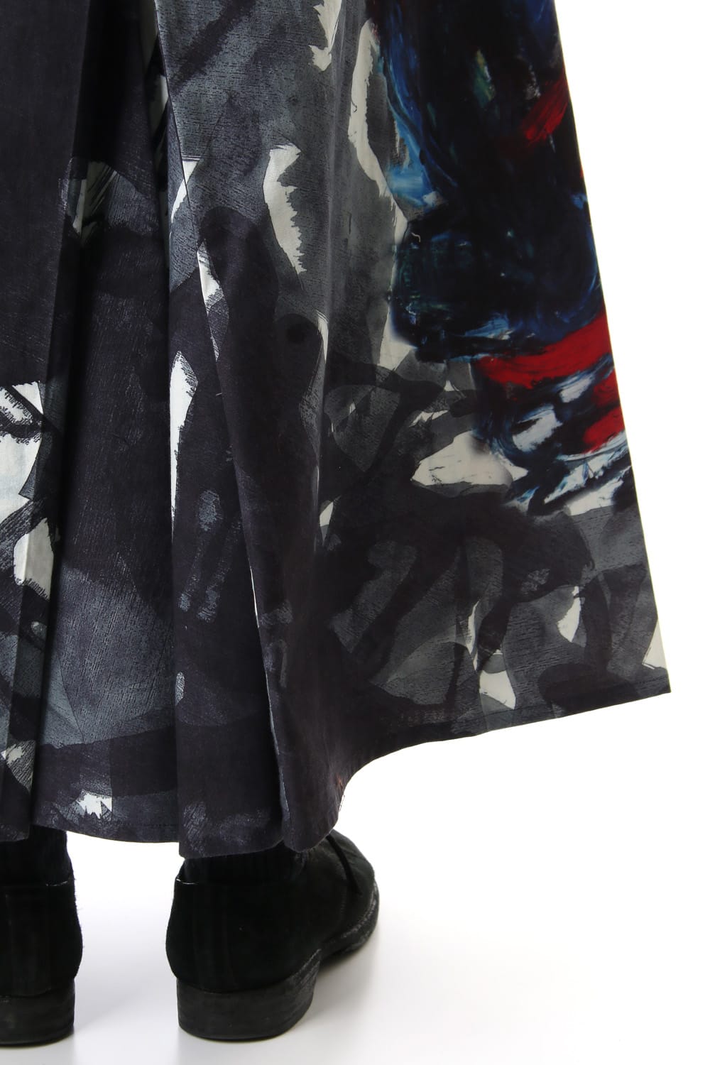 もう何も Right art Hakama Pants