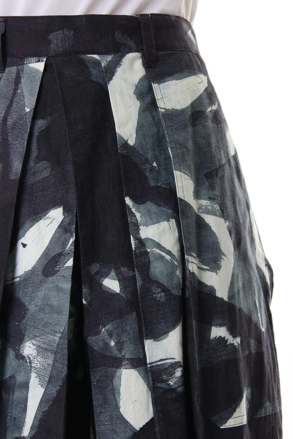 もう何も Right art Hakama Pants