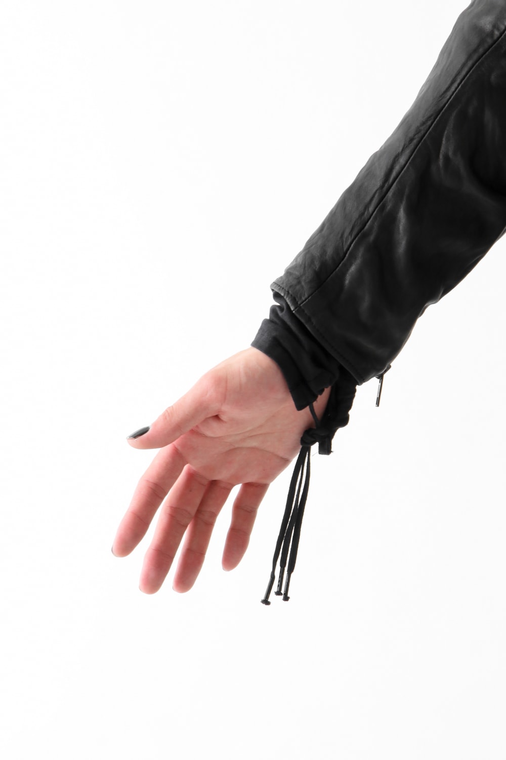 17SS LAYERED LEATHER JACKET