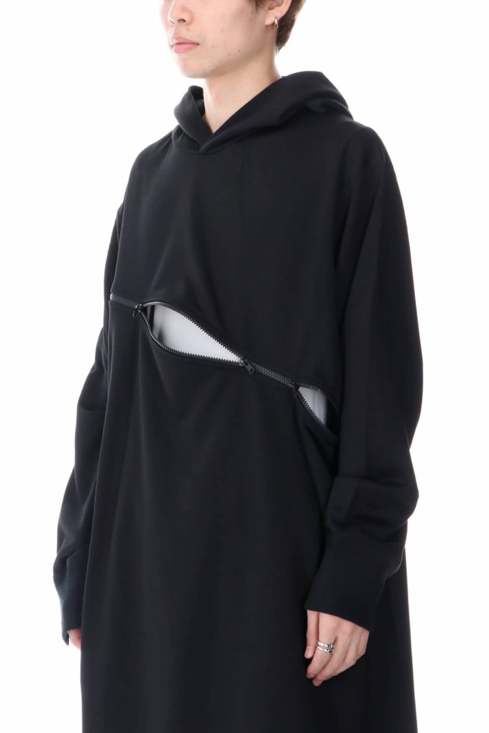 Zip Long Hoodie