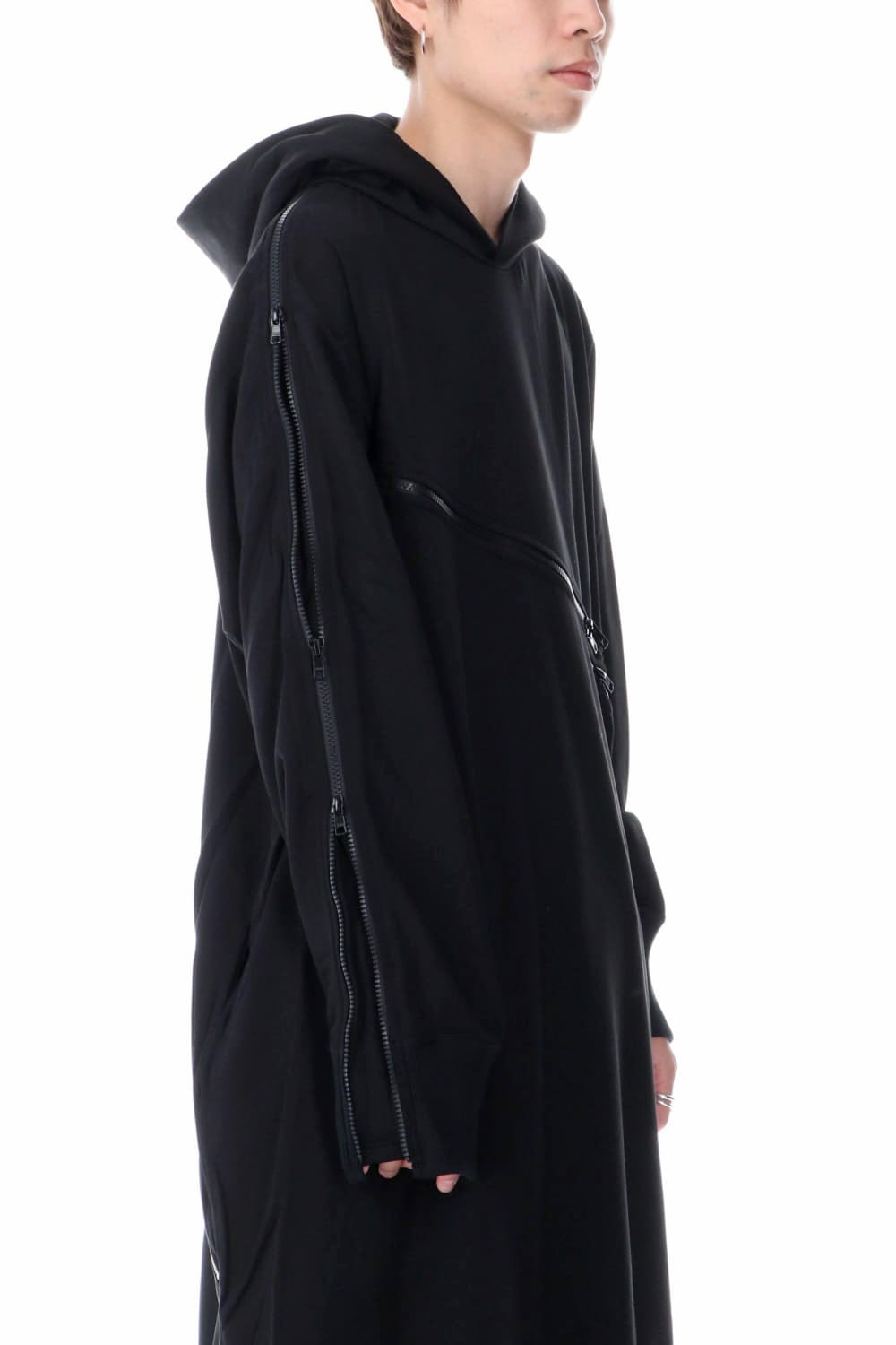 Zip Long Hoodie