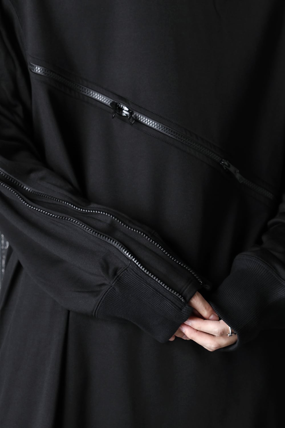 Zip Long Hoodie