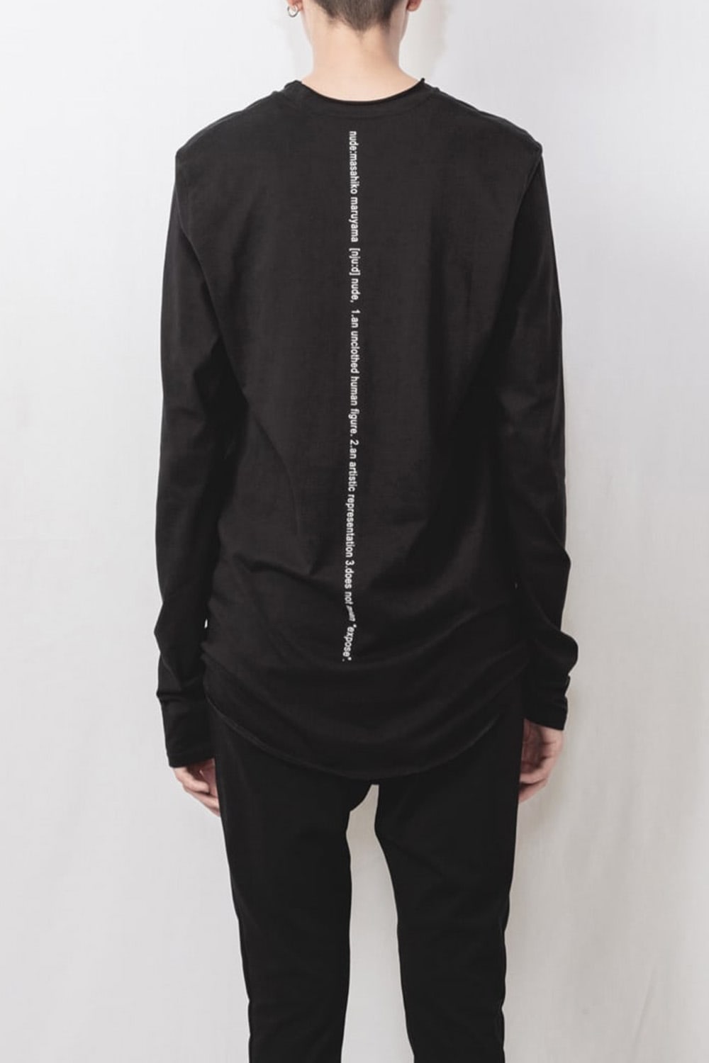 Long Sleeve T shirt Black