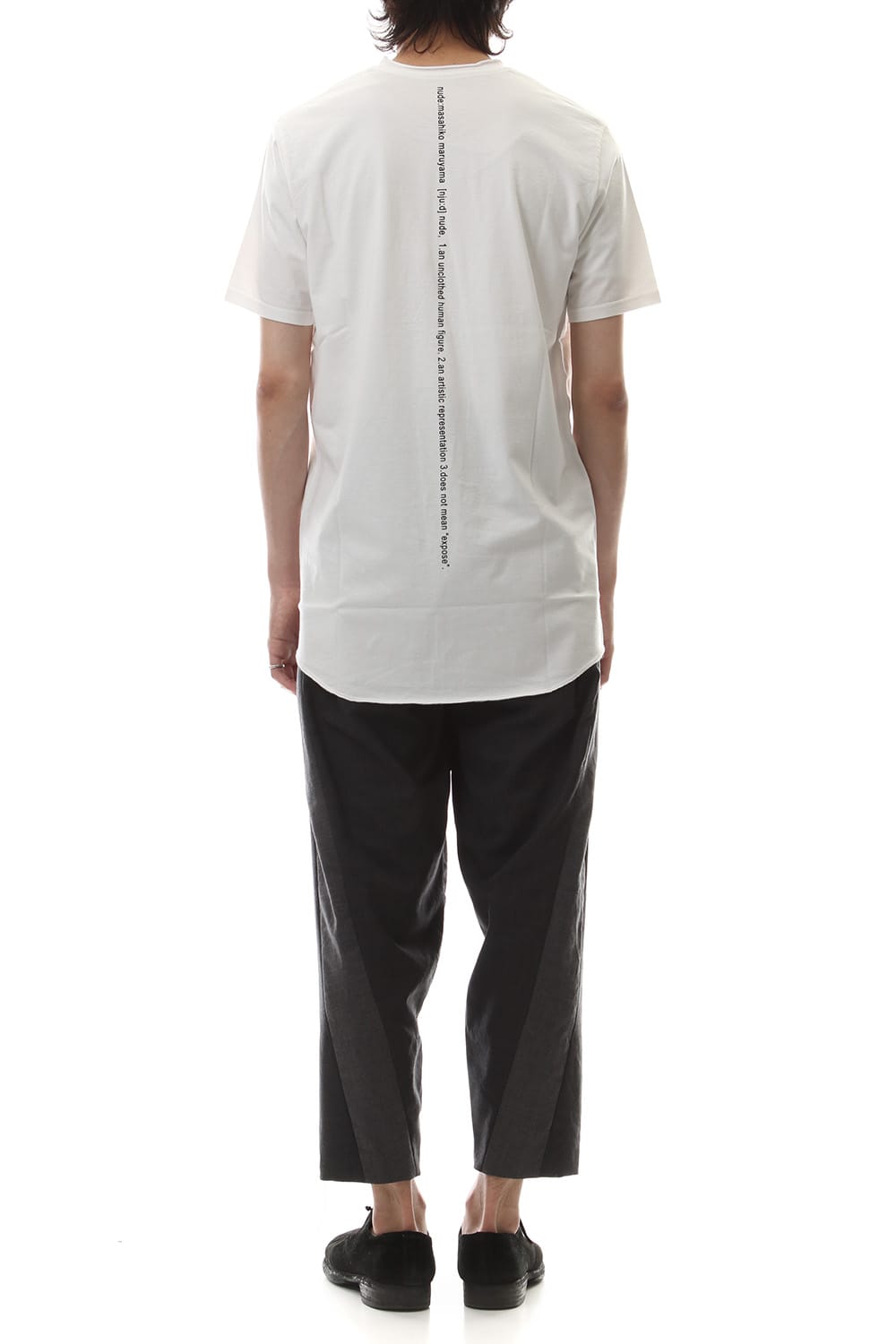 DUDE BACK PRINT S/S T-SHIIRT White