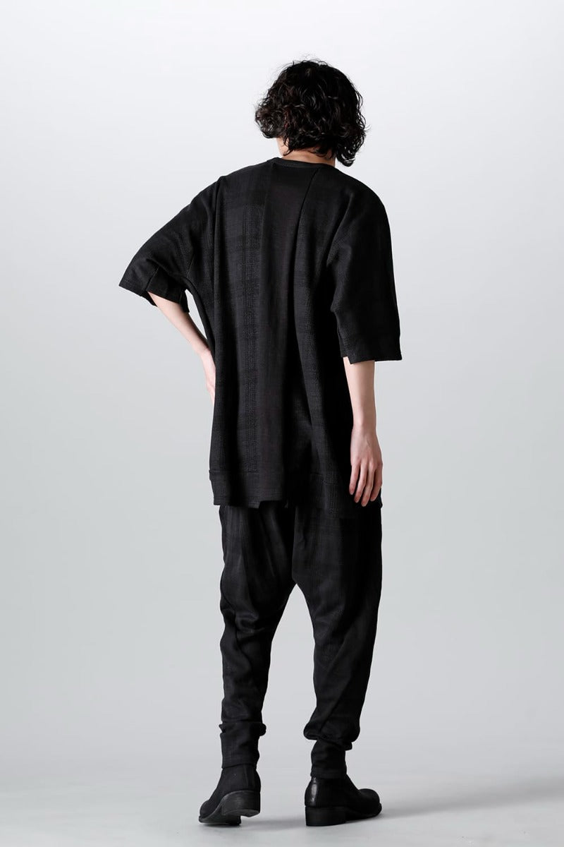 ドロップクロッチ タックパンツ