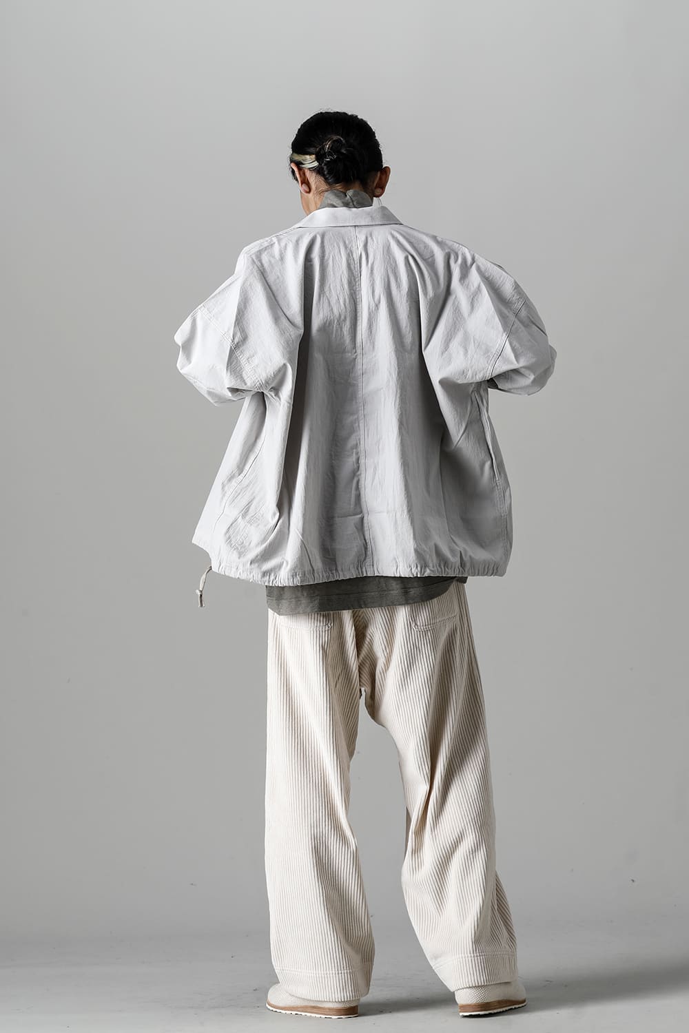 BOMBER SHIRTS Fine Dry Shirting LT Grey