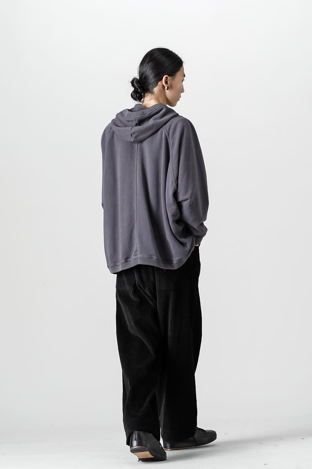 HOODED SWEAT Loopwheel Sweat Steel