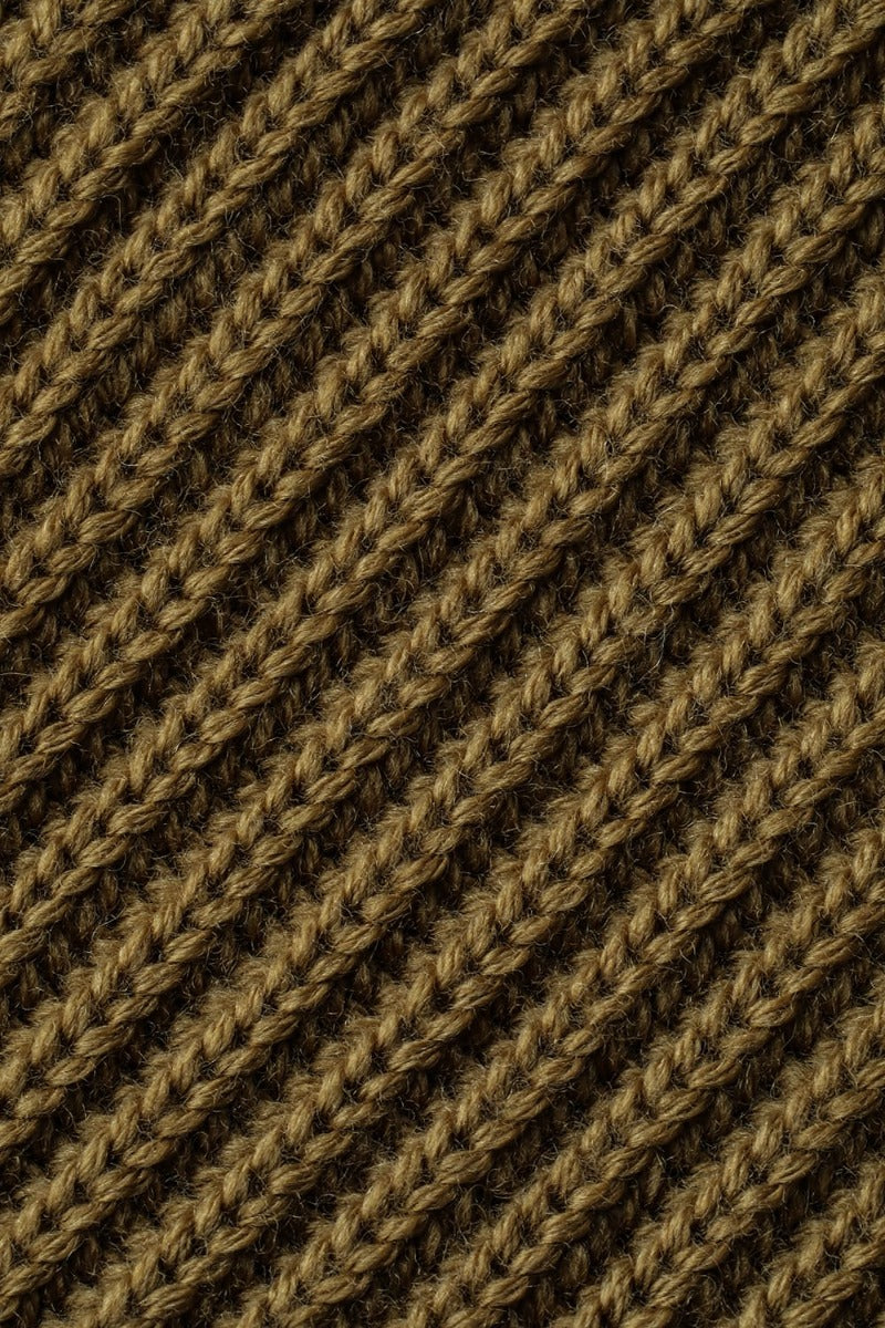 KNITTED CARDIGAN Moss Green