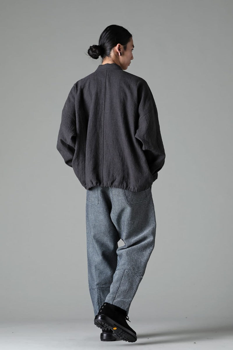 BOMBER SHIRT Boiled Cloth Warm Anthracite
