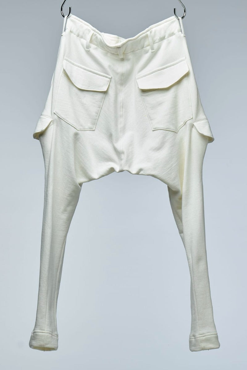 Easy Saruel Pants White