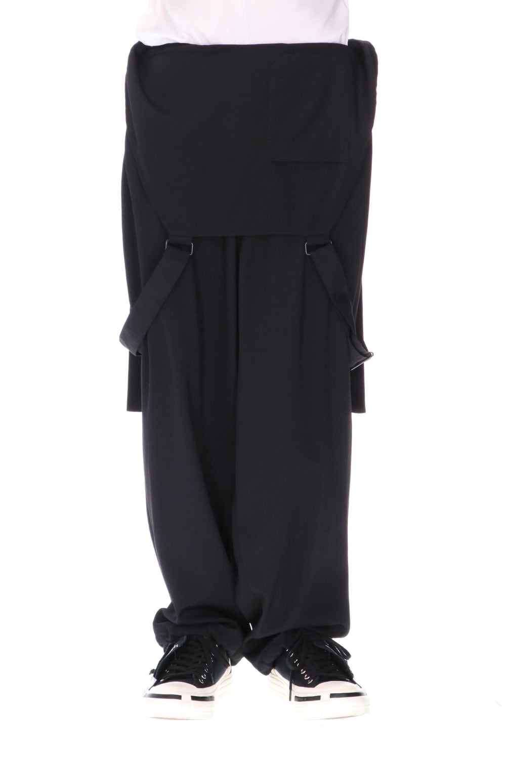 シワギャバジン オーバーオール