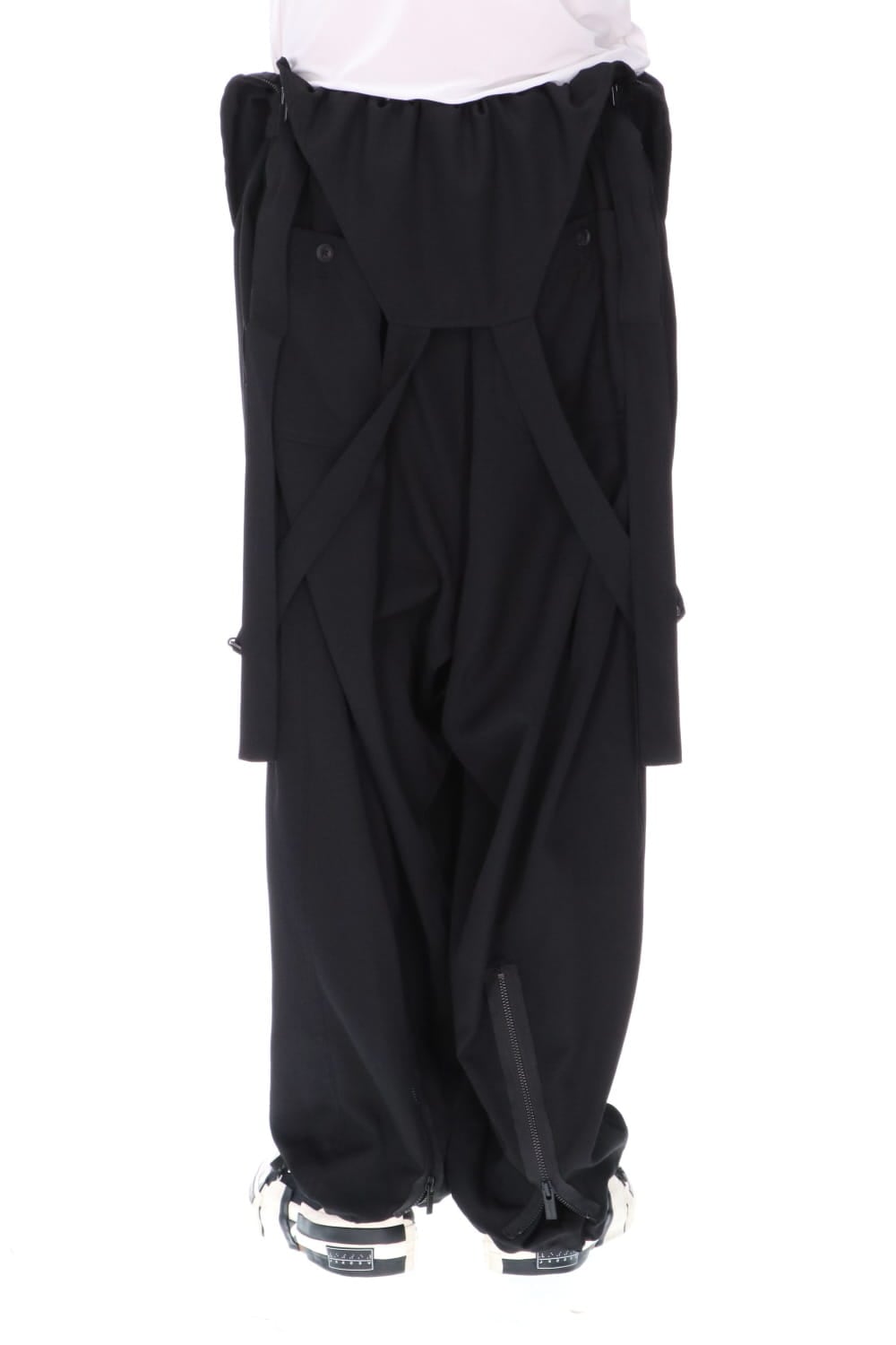 シワギャバジン オーバーオール