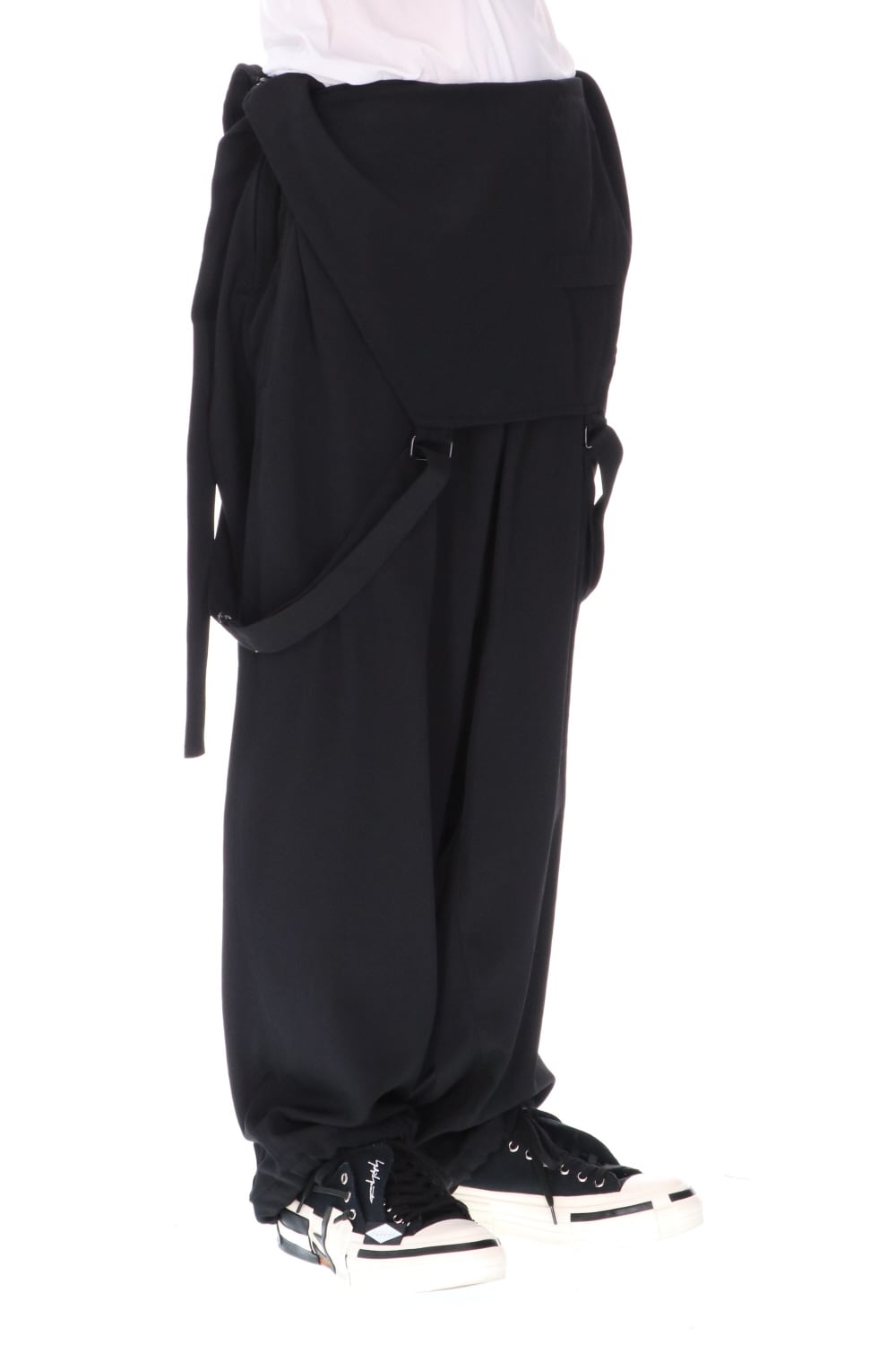 シワギャバジン オーバーオール