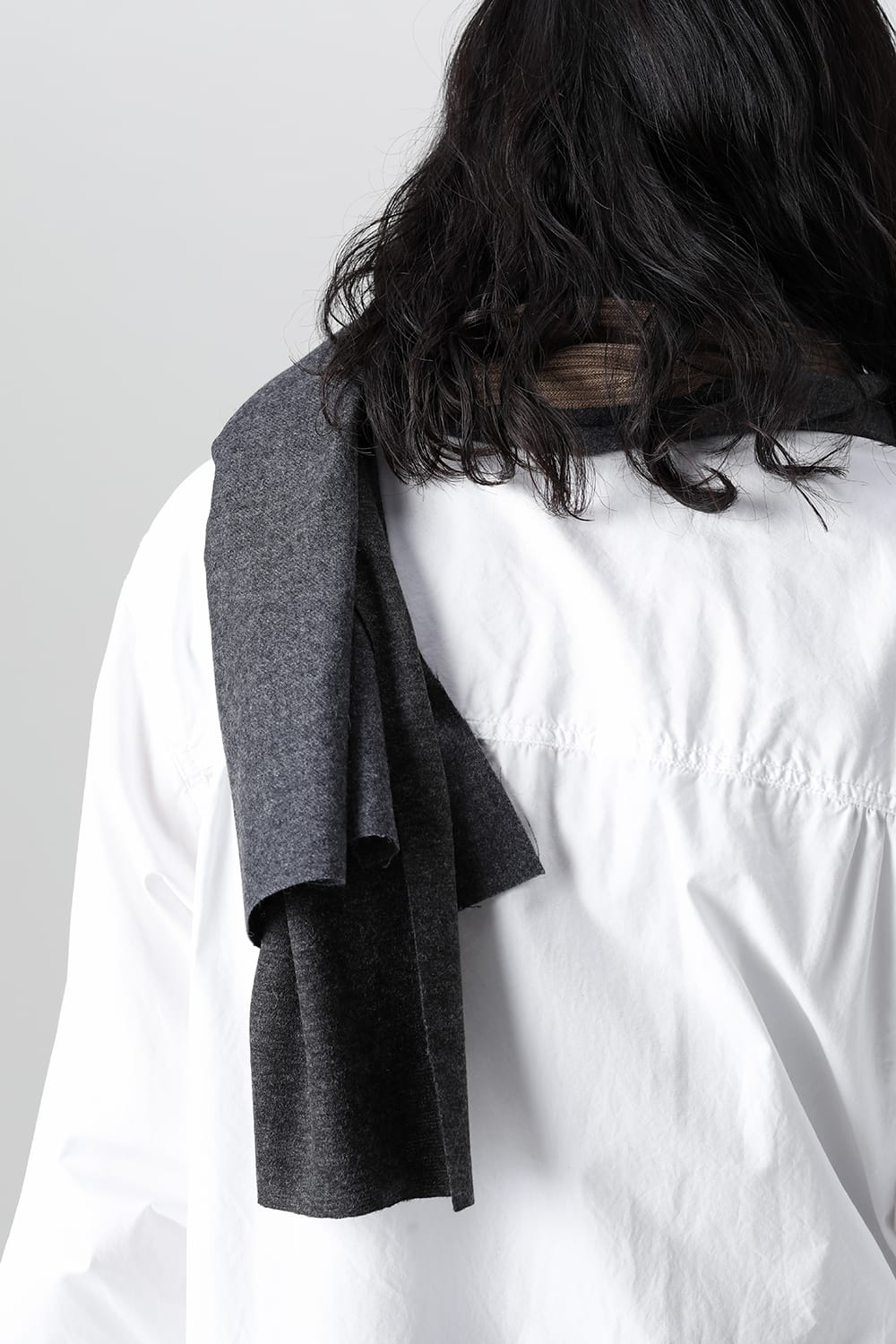 Jersey scarf ' wrap' Gray Mix