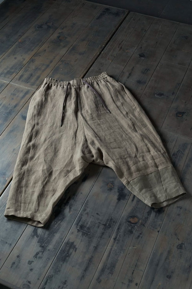 Relax pants Linen combination