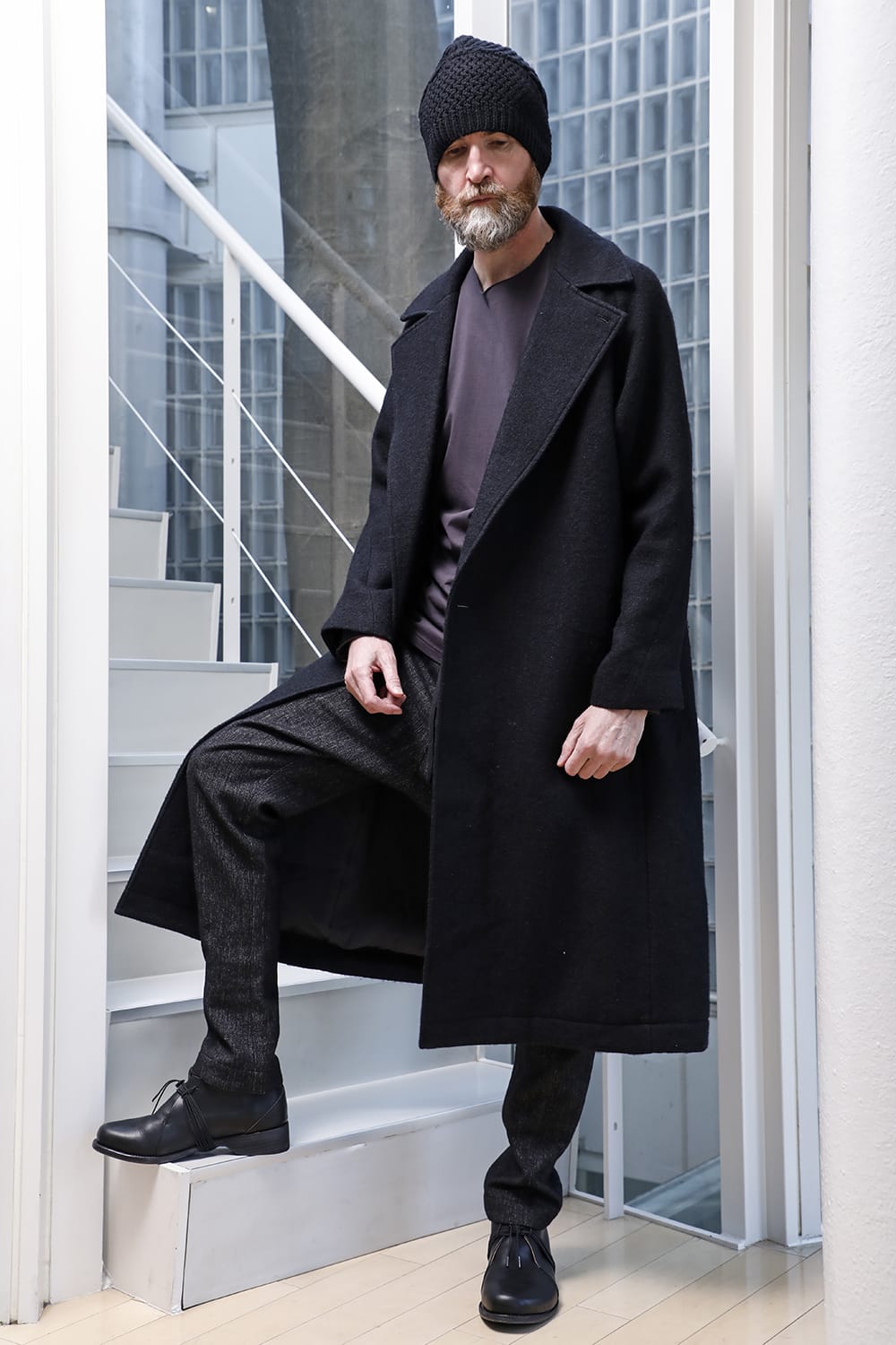 Easy pants Shetland wool / linen