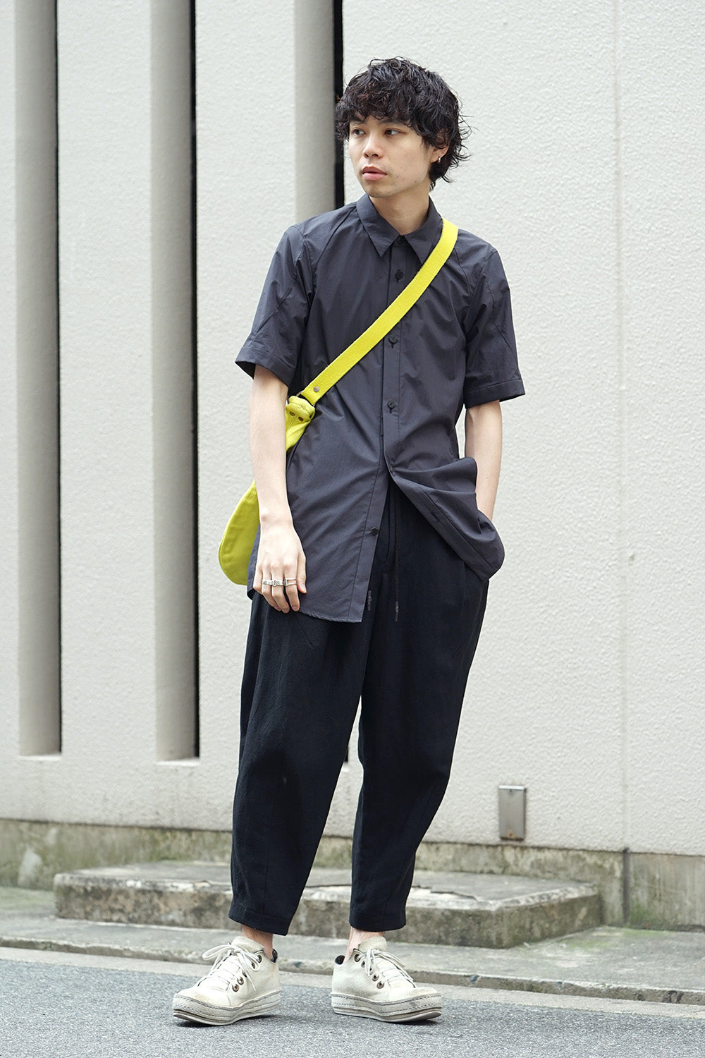 レザー ショルダーバッグ ソフト ホース フルグレイン レザー - CO47T