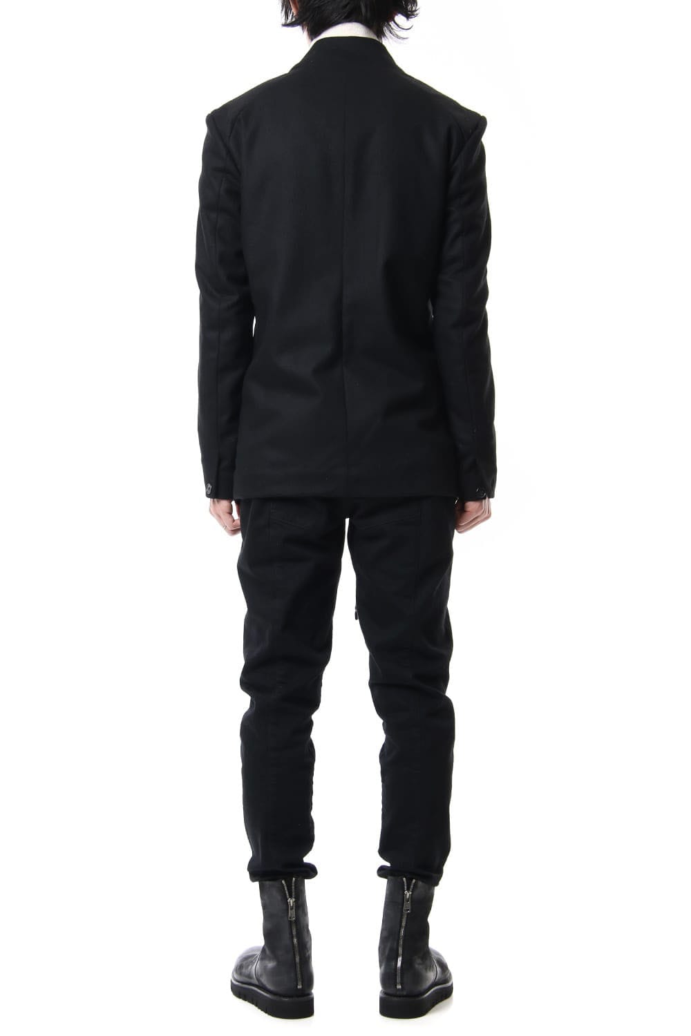 NOTCHEDLESS JACKET Black