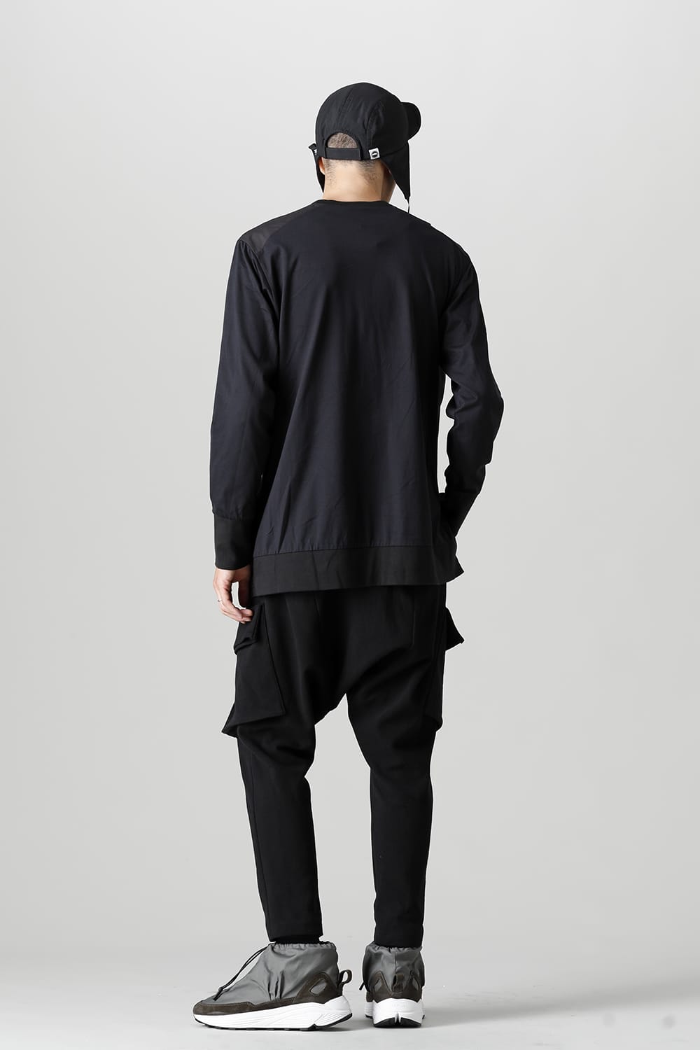 Cross Jersey L/S Black