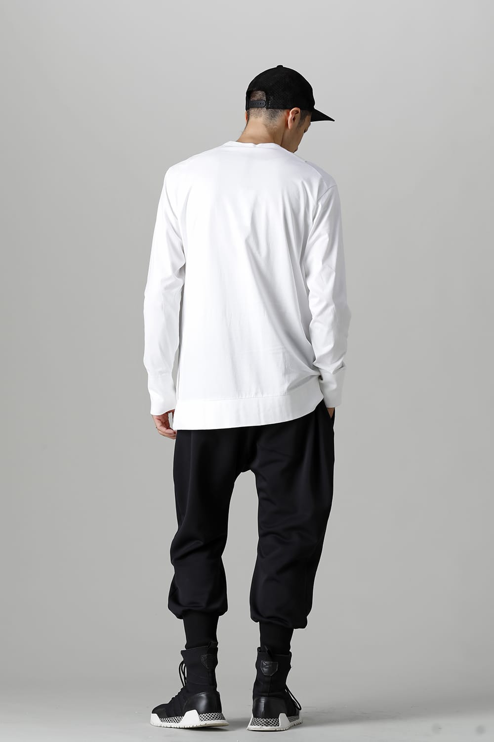 Cross Jersey L/S White