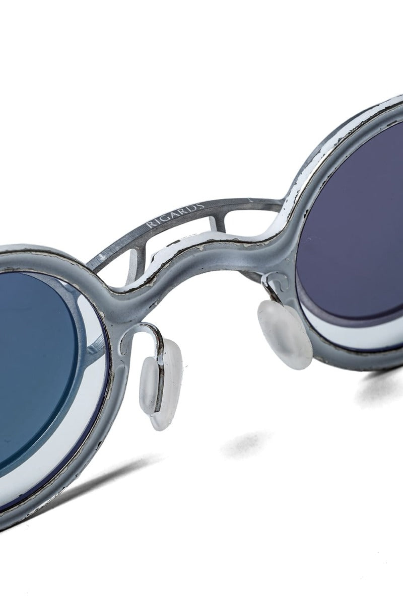 ZIGGY CHEN x RIGARDS collaboration RG1911CU Mad Scientist / chalk white (frame) x gray (clip) dark gray (lenses)