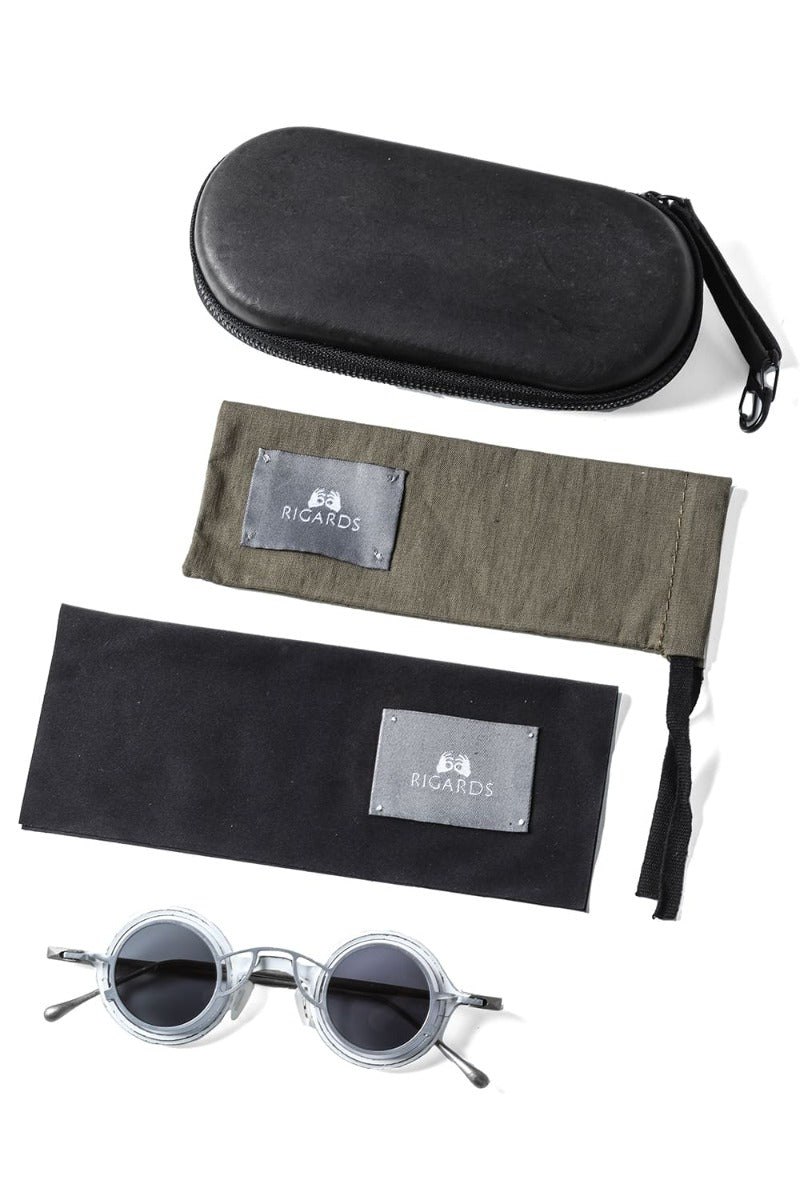 ZIGGY CHEN x RIGARDS collaboration RG1911CU Mad Scientist / chalk white (frame) x gray (clip) dark gray (lenses)