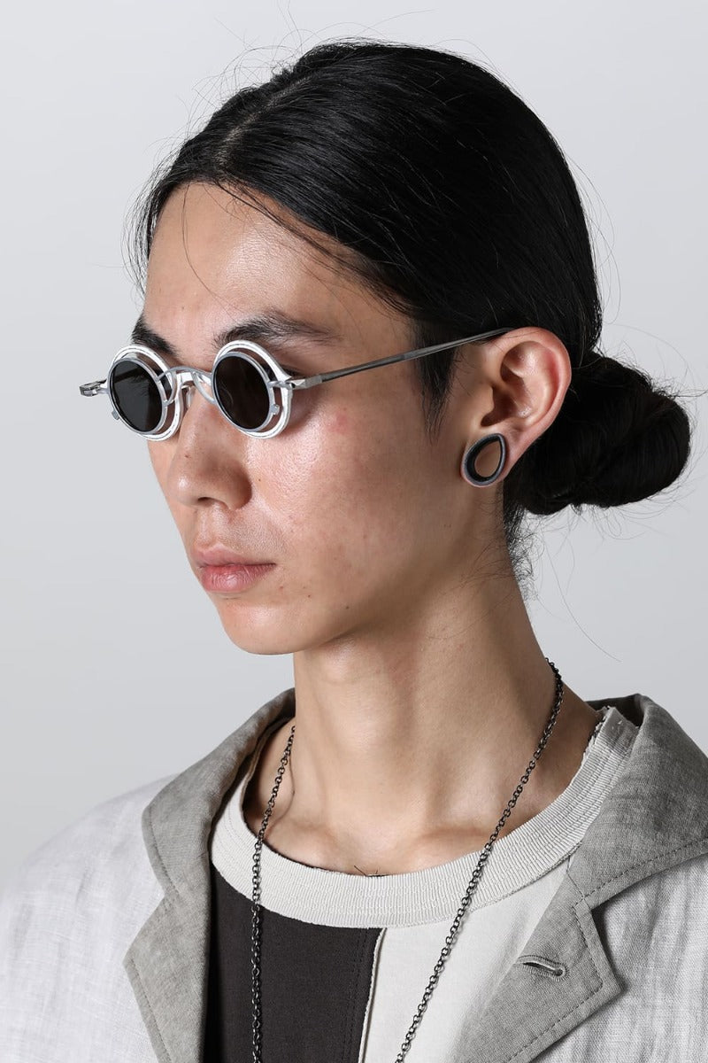 ZIGGY CHEN x RIGARDS collaboration RG1911CU Mad Scientist / chalk white (frame) x gray (clip) dark gray (lenses)
