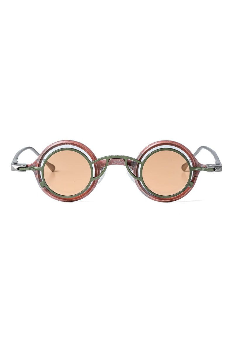 ZIGGY CHEN x RIGARDS collaboration RG1911CU Mad Scientist / Rust Copper (frame) x Gray (clip) Salmon (lens)