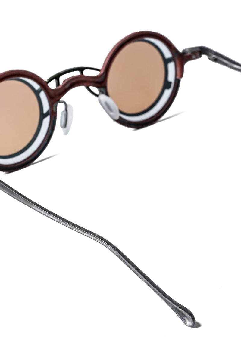 ZIGGY CHEN x RIGARDS collaboration RG1911CU Mad Scientist / Rust Copper (frame) x Gray (clip) Salmon (lens)