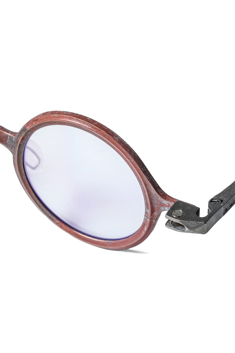 ZIGGY CHEN x RIGARDS collaboration RG1911CU Mad Scientist / Rust Copper (frame) x Gray (clip) Salmon (lens)