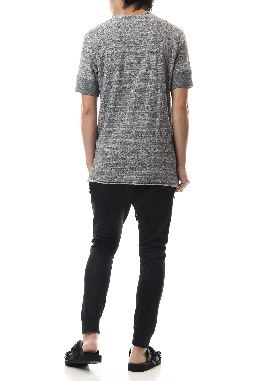 LEATHER LINE JERSEY Black