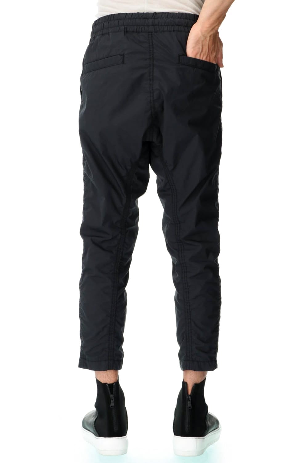 クロップド イージーパンツ Black