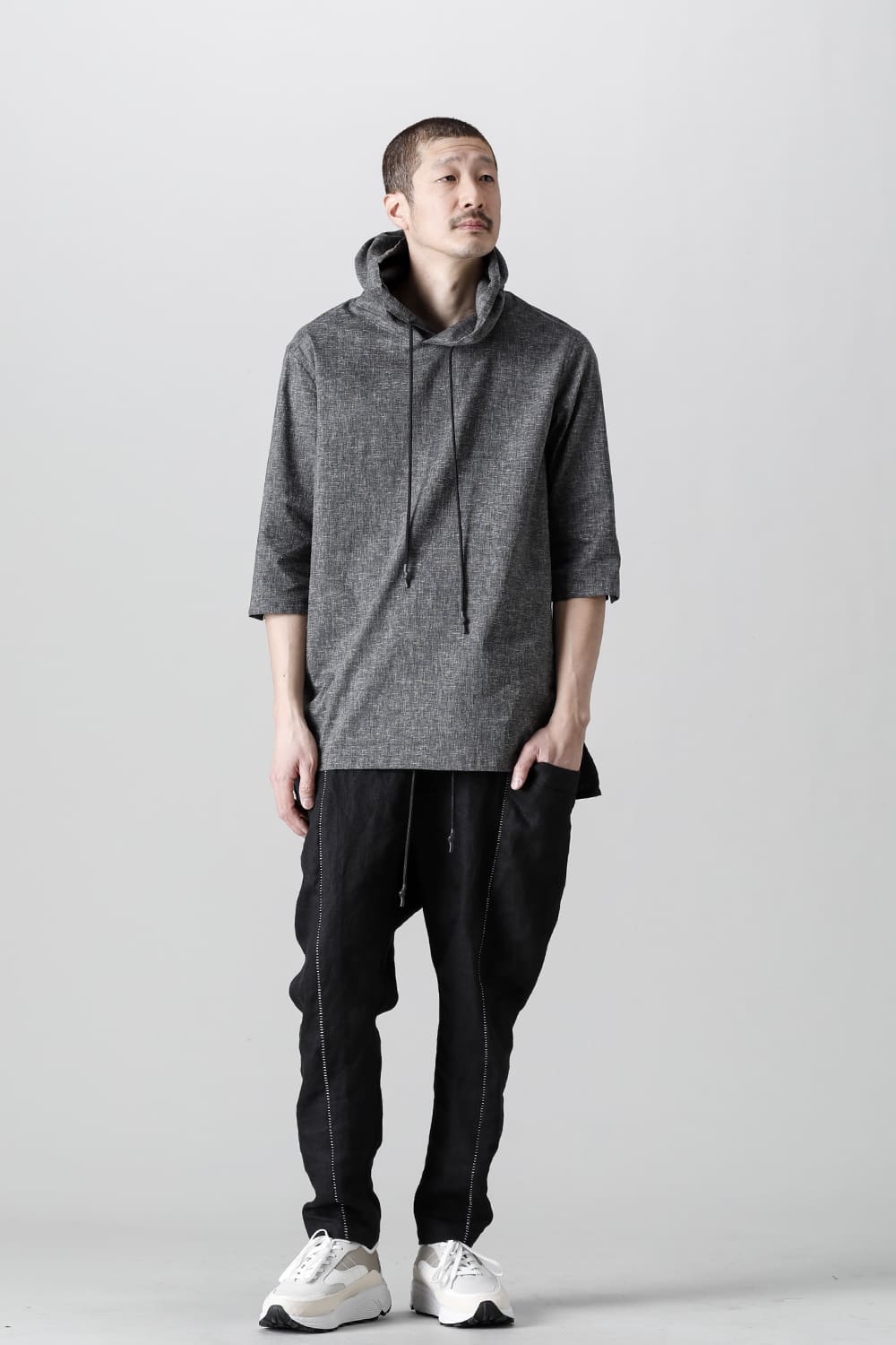 Heavy Linen Jodhpur Black