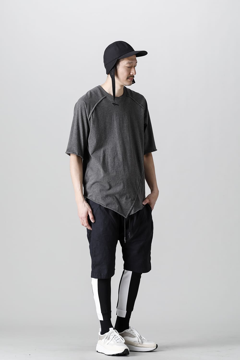 ラインジャージー Black