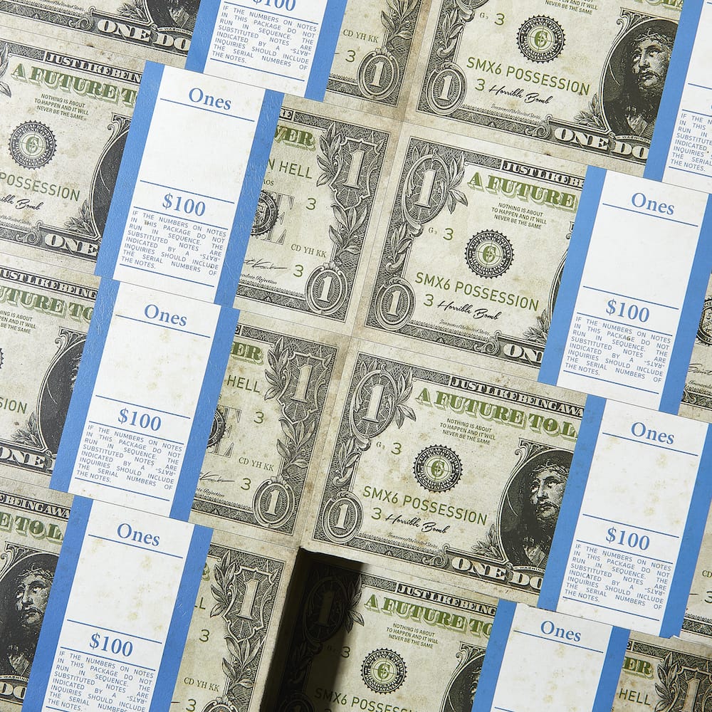 KOSUKE KAWAMURA × SAINT Mxxxxxx MONEY Stool