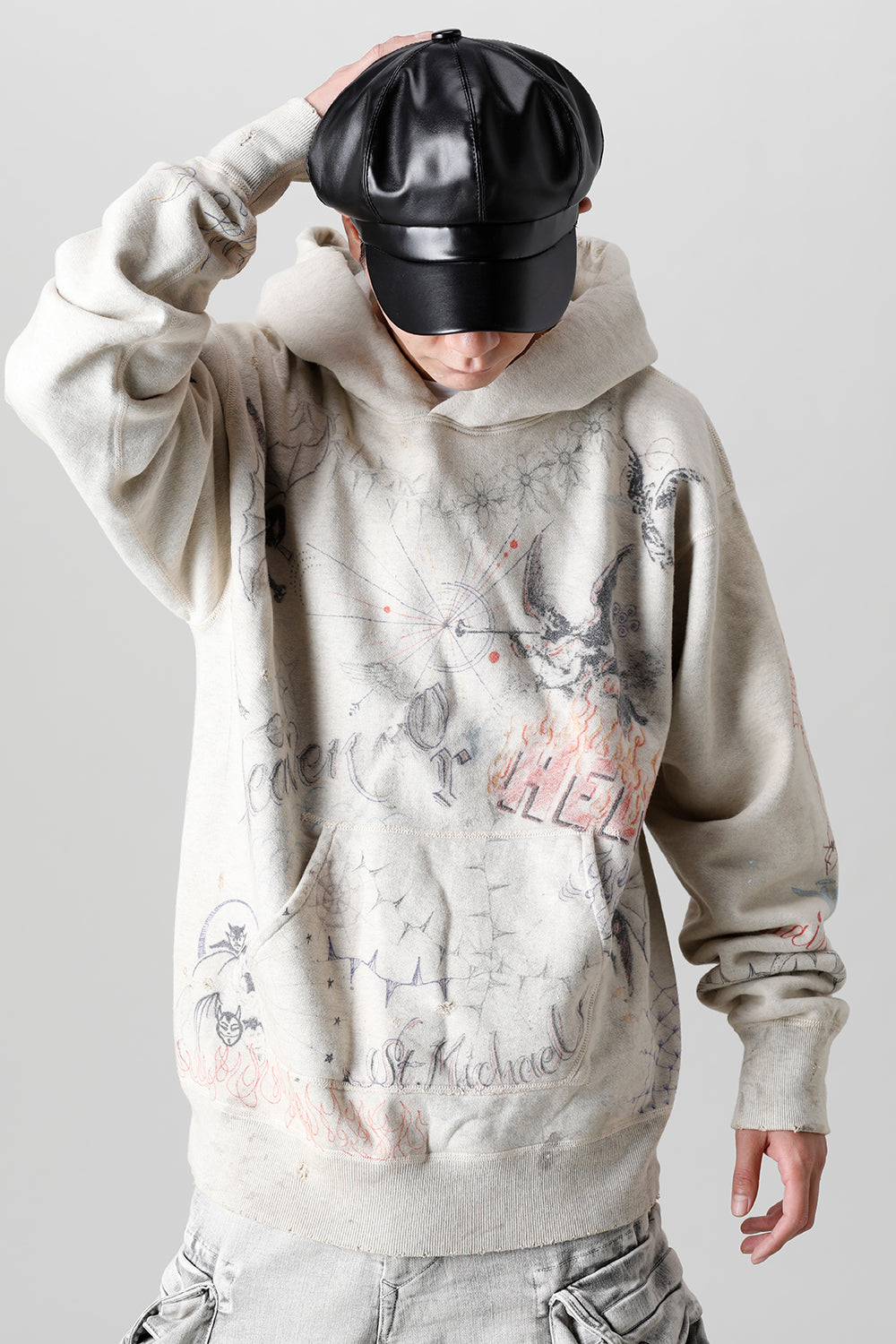 ©SAINT M×××××× × Dr. Woo Hoodie
